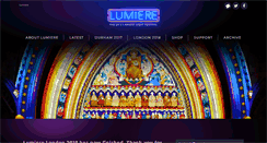 Desktop Screenshot of lumiere-festival.com