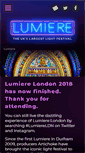 Mobile Screenshot of lumiere-festival.com